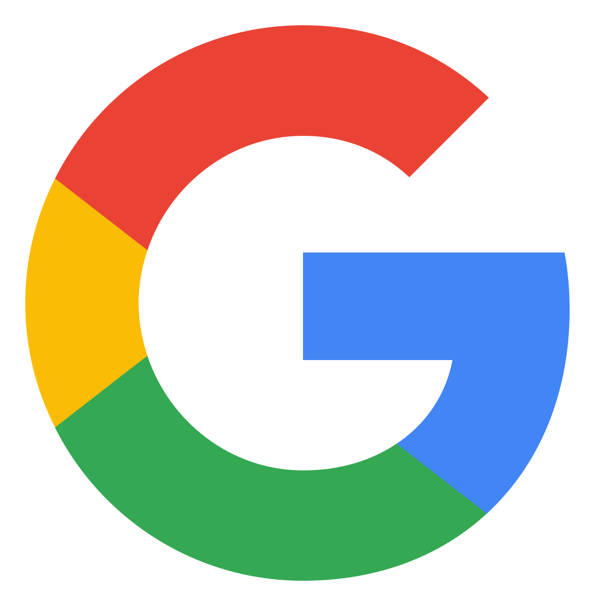 Logo de Google en colores rojo, amarillo, verde y azul, representando la innovaci&oacute;n y tecnolog&iacute;a de La Clinica Dental Lindavista CDMX.